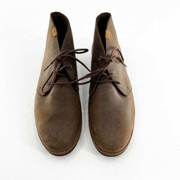 Vans Mens Leather Boot with Ultracush Sole 13 - Picture 2 of 5
